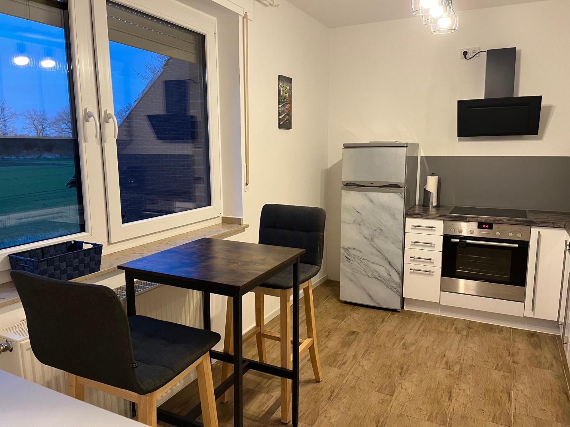 Wunderschoene Ferienwohnung Mit Balkon Auf Dem Bauernhof Greven Exterior foto