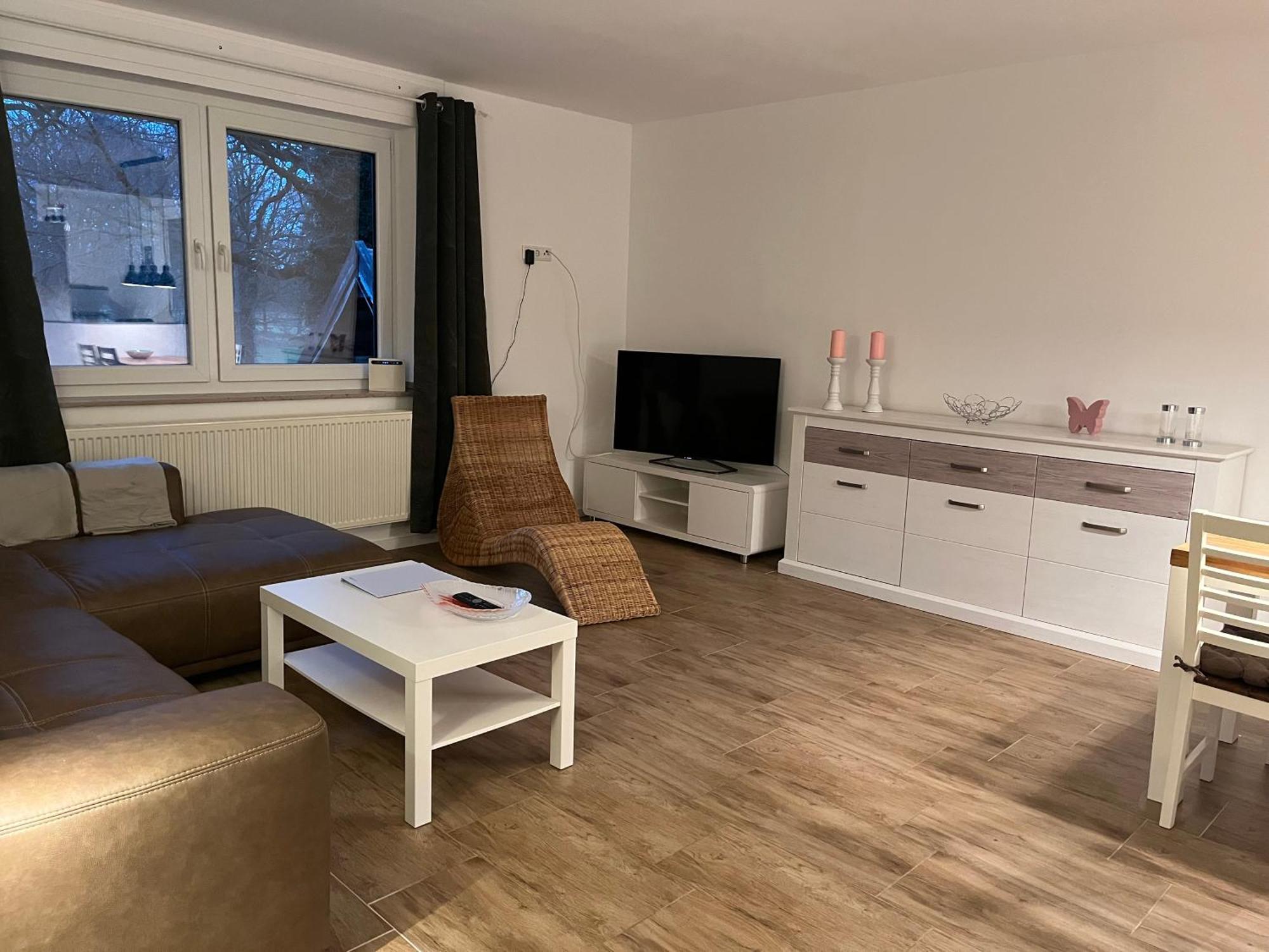 Wunderschoene Ferienwohnung Mit Balkon Auf Dem Bauernhof Greven Exterior foto