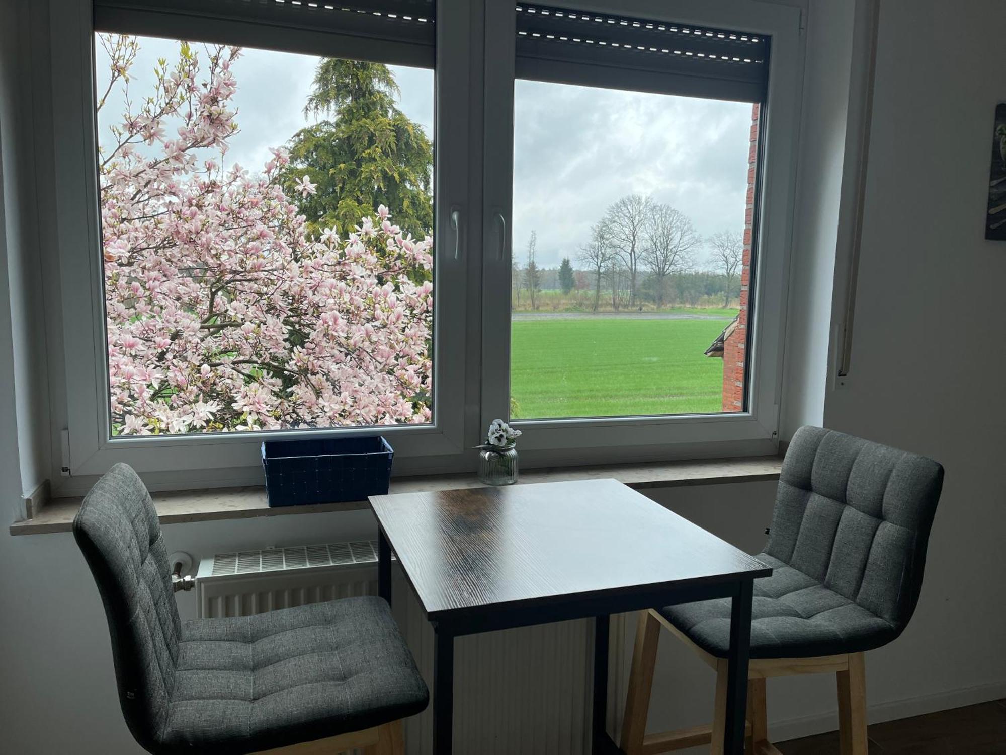 Wunderschoene Ferienwohnung Mit Balkon Auf Dem Bauernhof Greven Exterior foto